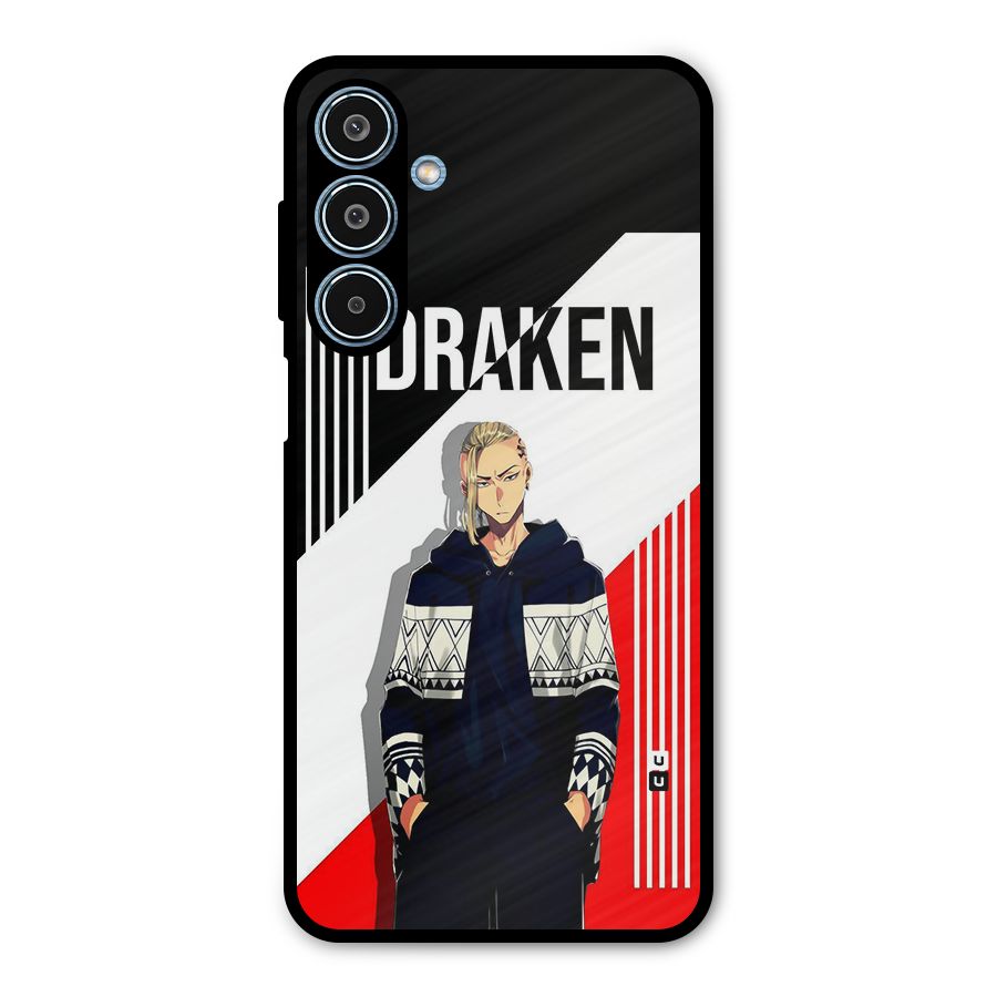 Draken Bhai Metal Back Case for Galaxy M35