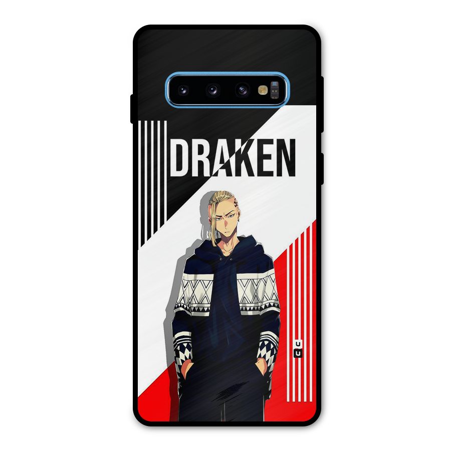 Draken Bhai Metal Back Case for Galaxy S10