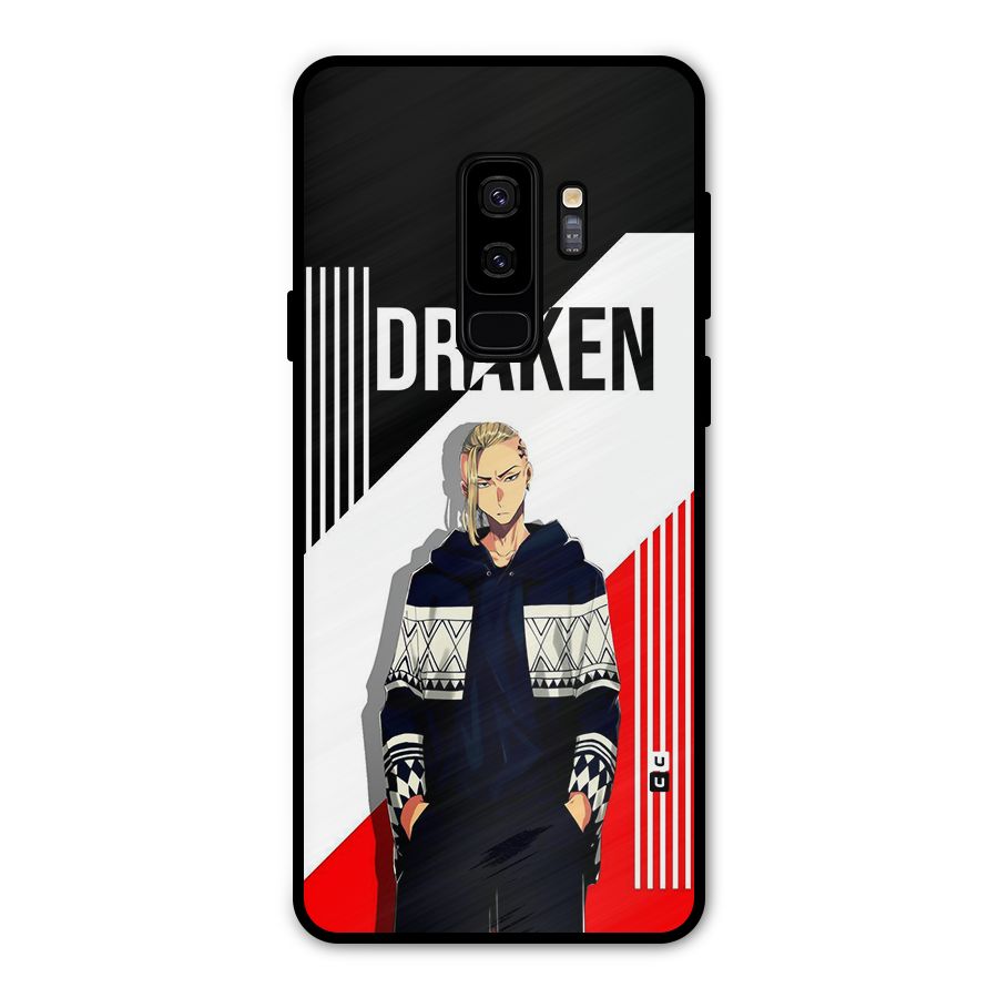 Draken Bhai Metal Back Case for Galaxy S9 Plus