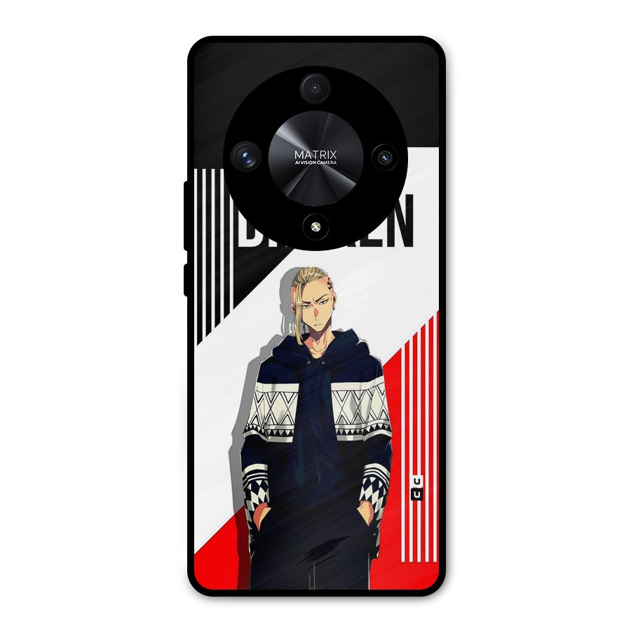 Draken Bhai Metal Back Case for Honor X9b