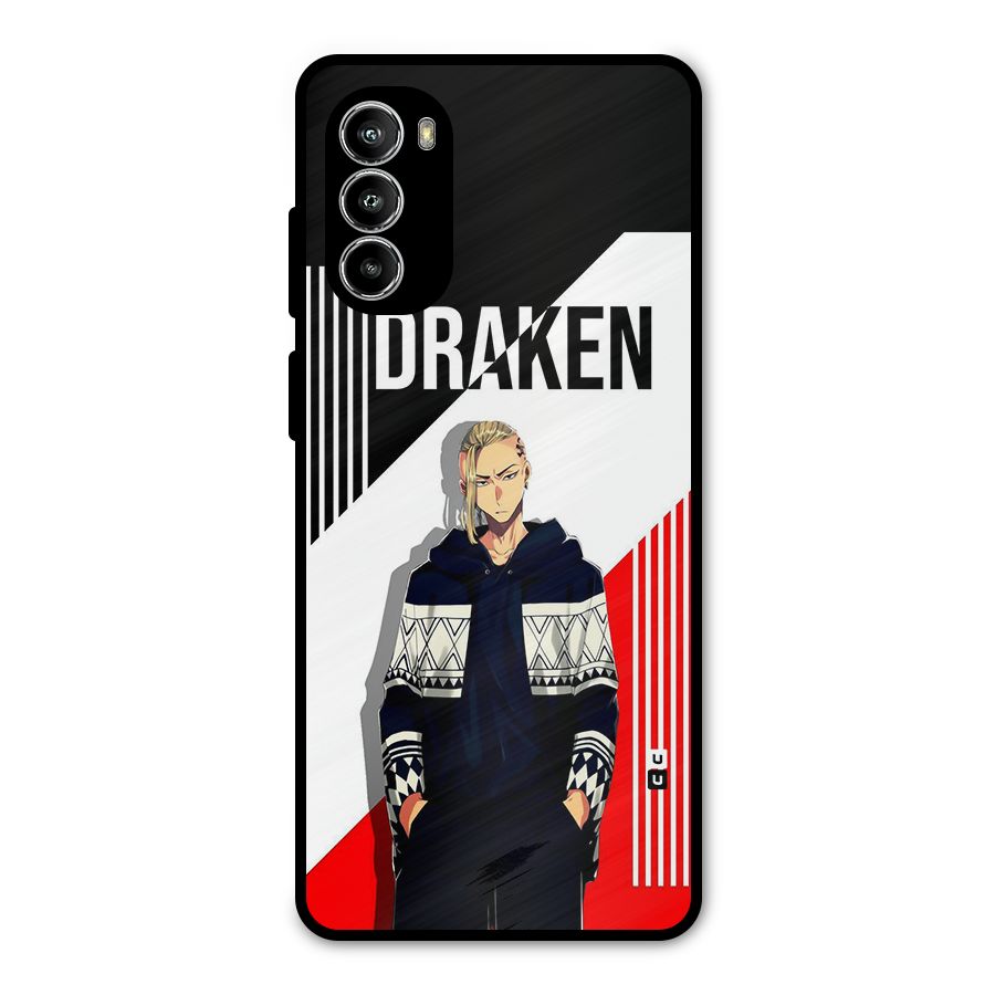 Draken Bhai Metal Back Case for Moto G52