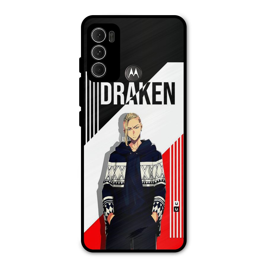 Draken Bhai Metal Back Case for Moto G60