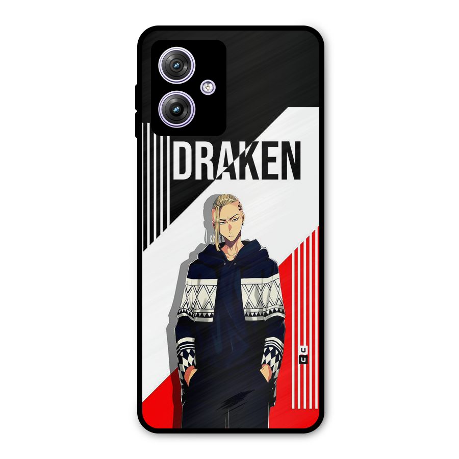 Draken Bhai Metal Back Case for Moto G64