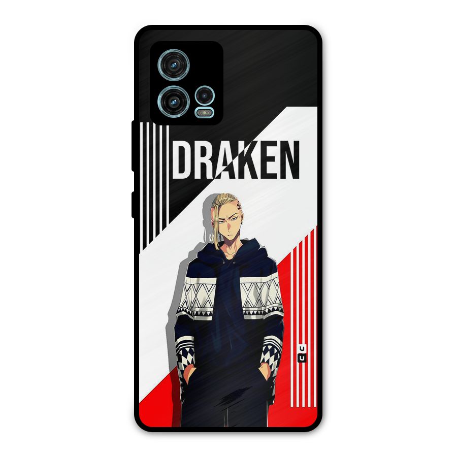 Draken Bhai Metal Back Case for Moto G72