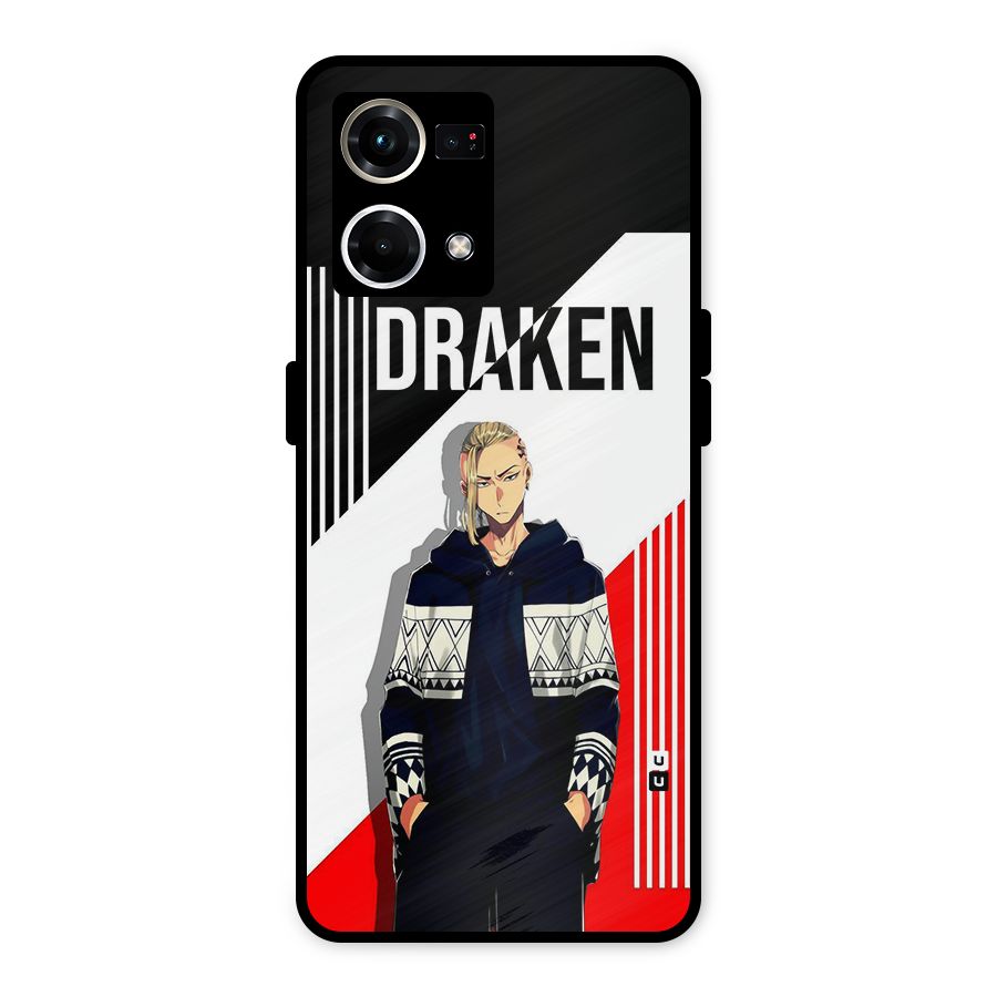 Draken Bhai Metal Back Case for Oppo F21 Pro 4G