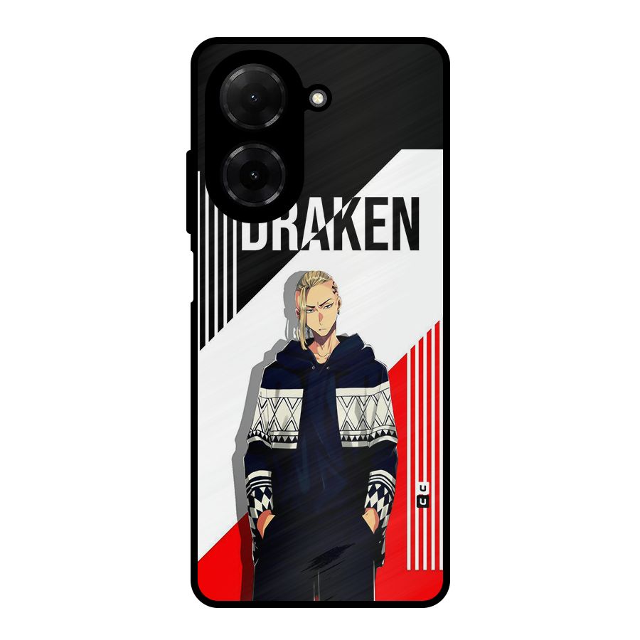 Draken Bhai Metal Back Case for Redmi A5 4G