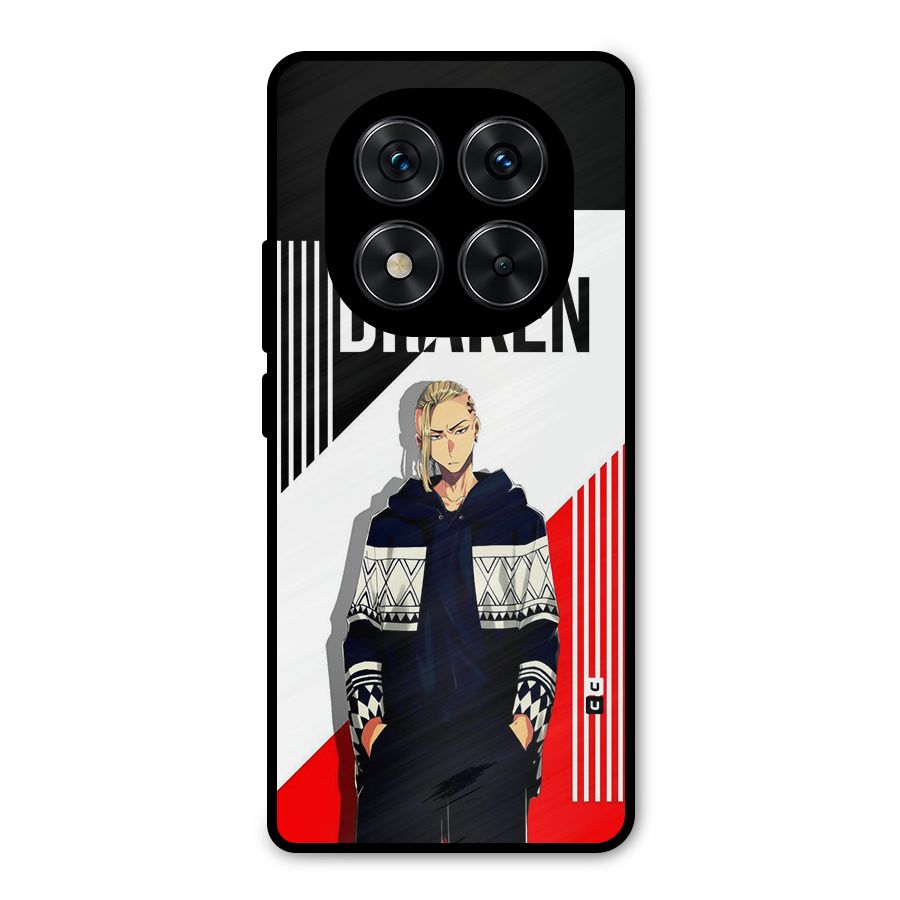 Draken Bhai Metal Back Case for Redmi Note 14 Pro 5G