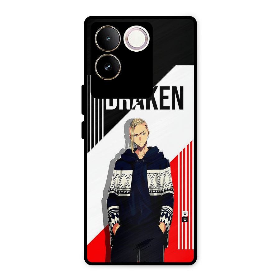Draken Bhai Metal Back Case for Vivo T2 Pro