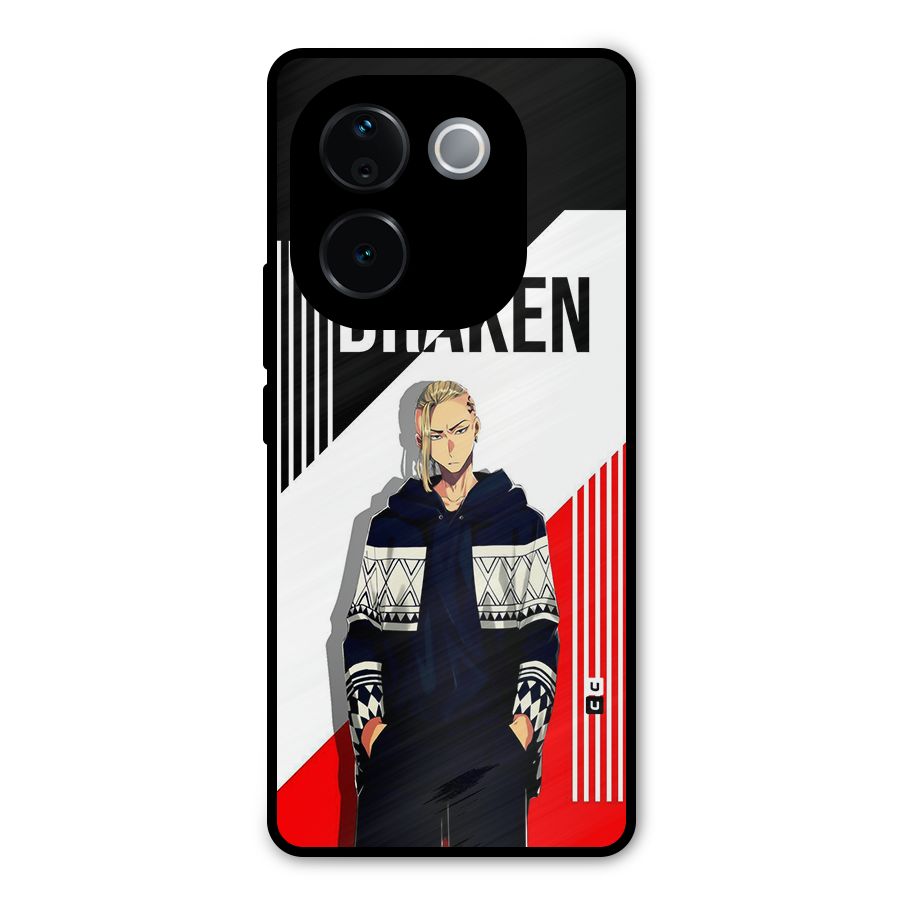 Draken Bhai Metal Back Case for Vivo T3 Pro