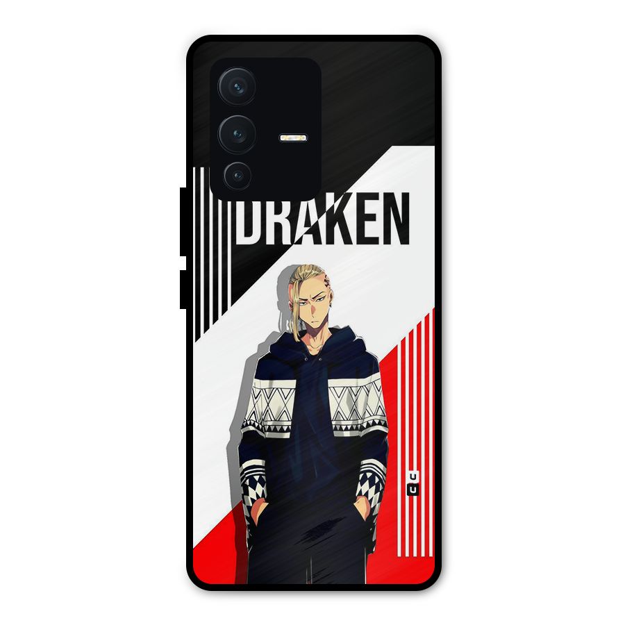 Draken Bhai Metal Back Case for Vivo V23 Pro