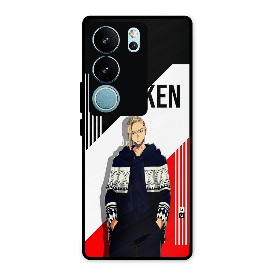 Draken Bhai Metal Back Case for Vivo V29