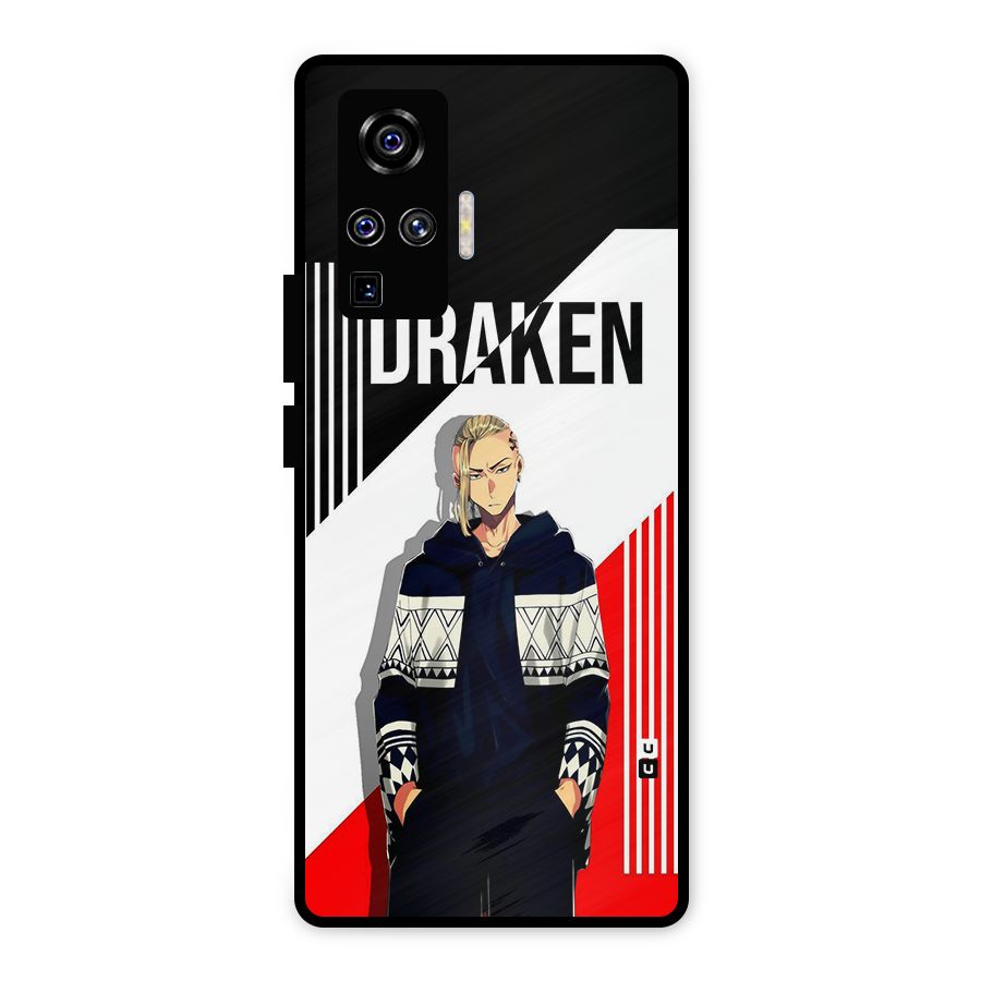 Draken Bhai Metal Back Case for Vivo X50 Pro