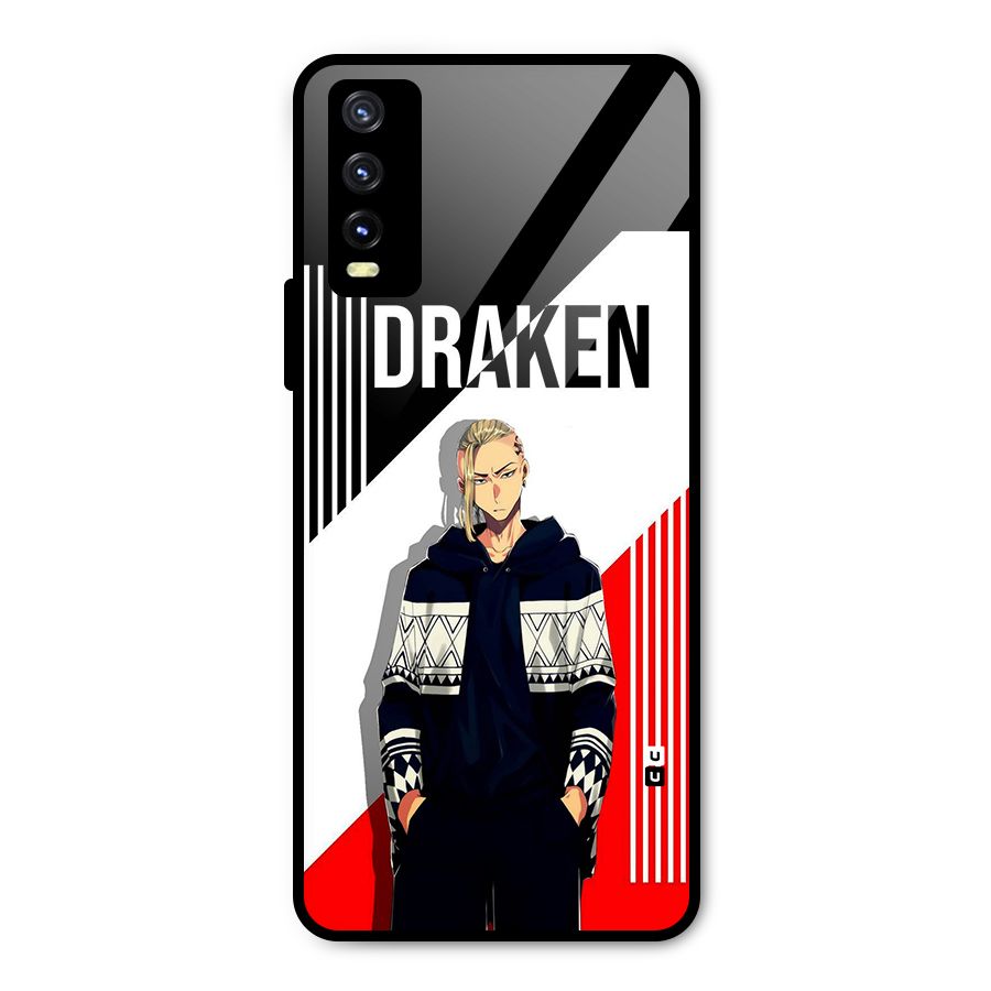 Draken Bhai Metal Back Case for Vivo Y20g