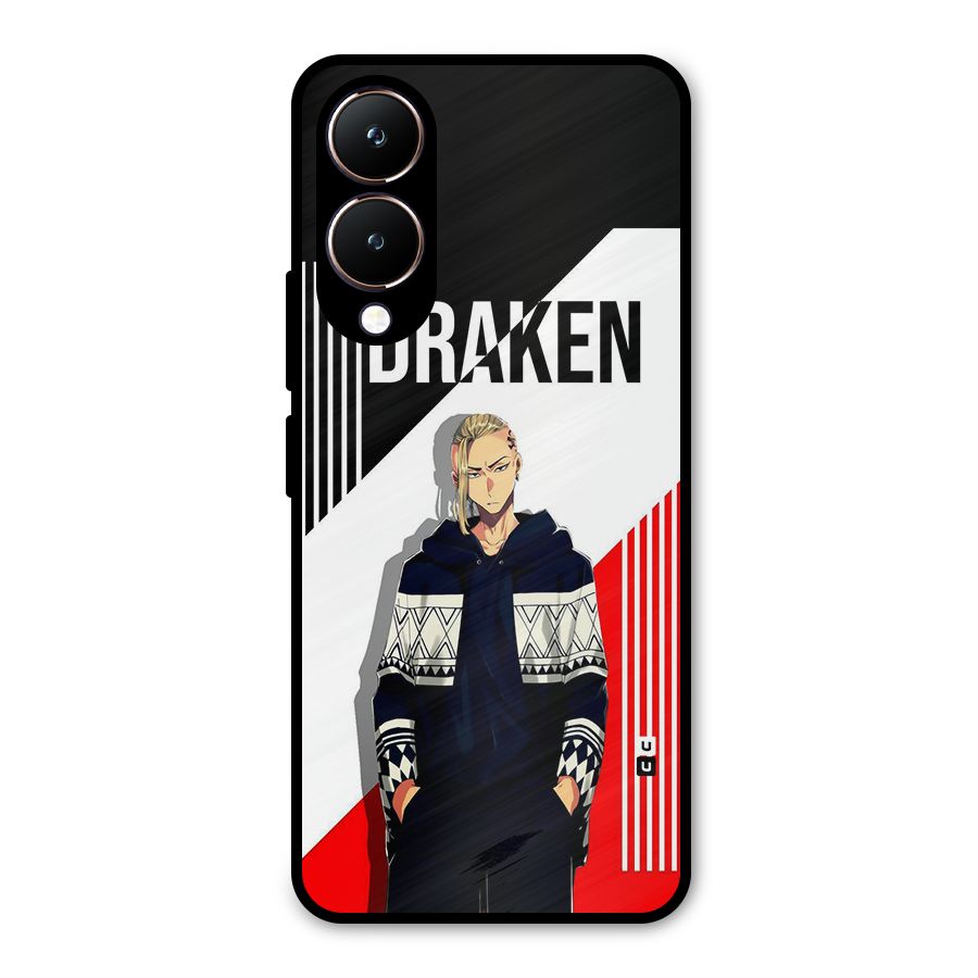 Draken Bhai Metal Back Case for Vivo Y28