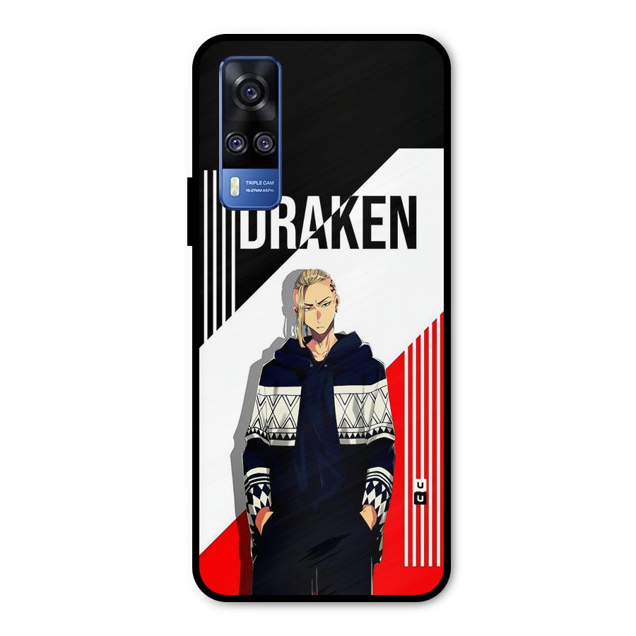 Draken Bhai Metal Back Case for Vivo Y31