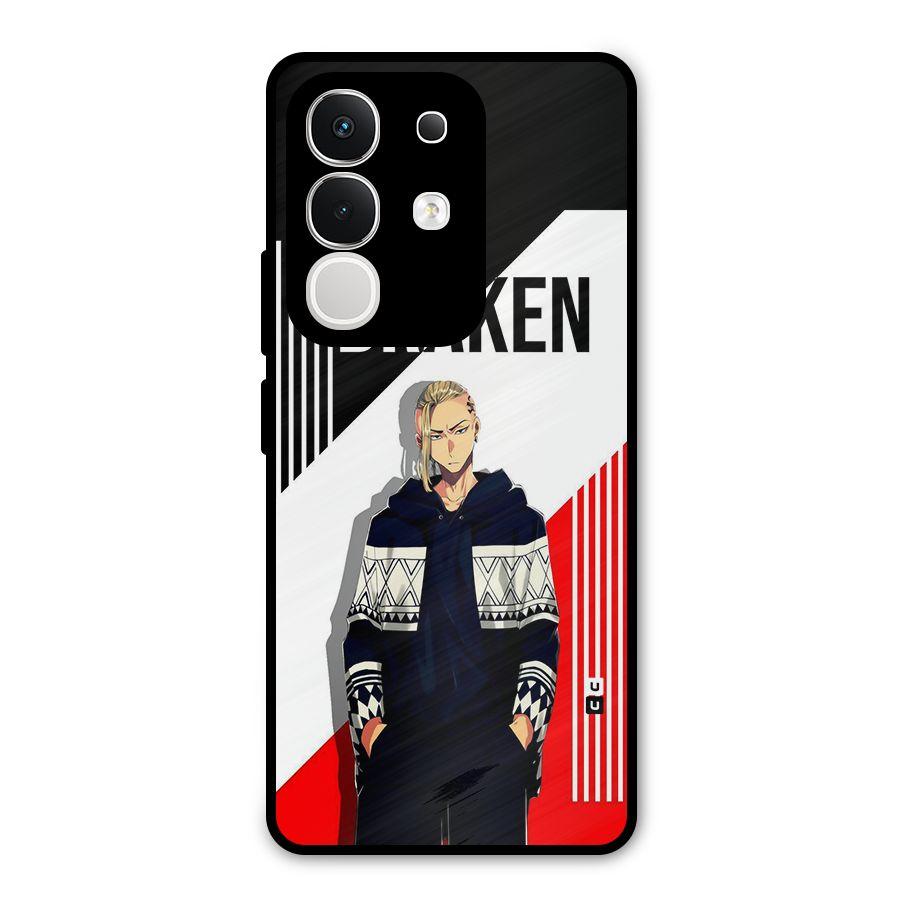 Draken Bhai Metal Back Case for iQOO Z10x