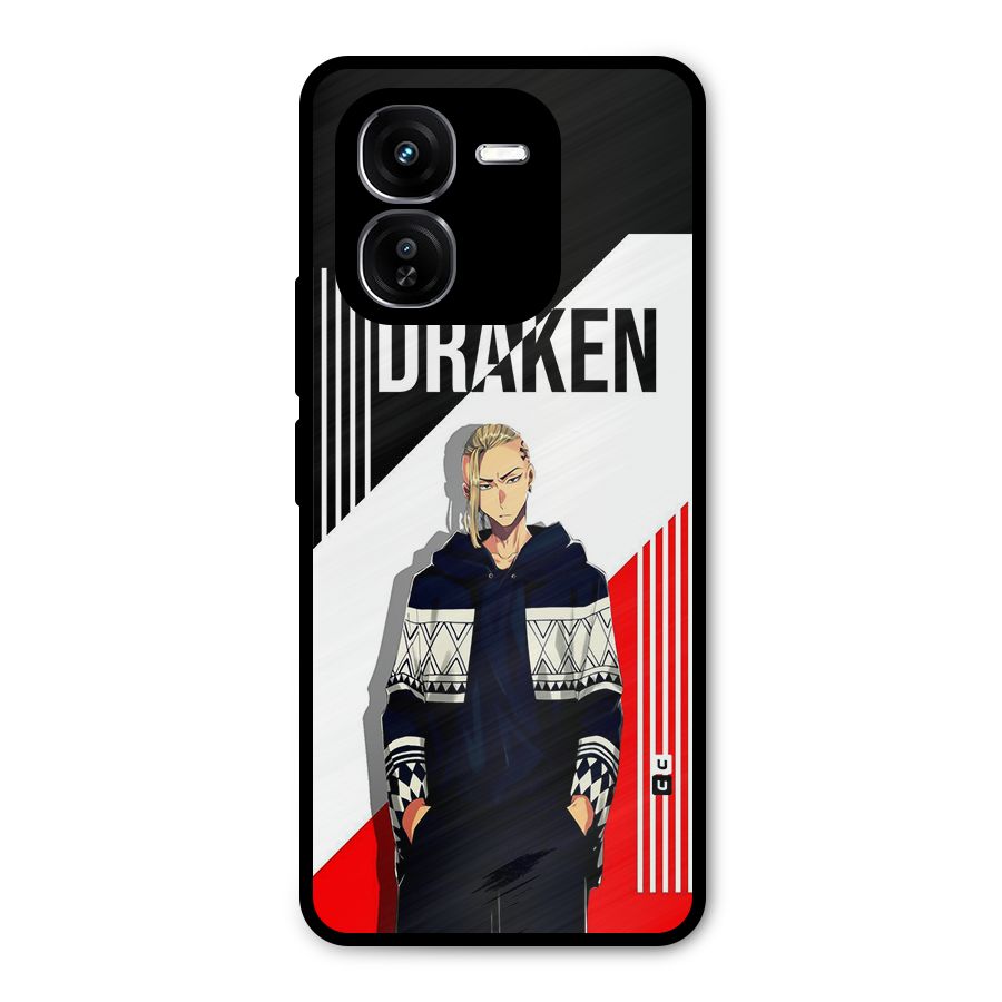 Draken Bhai Metal Back Case for iQOO Z9x
