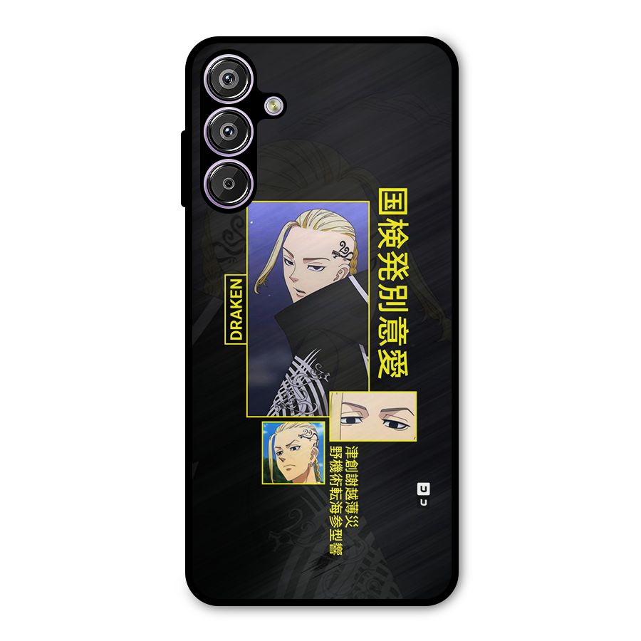 Draken Manji Gang Metal Back Case for Galaxy F15