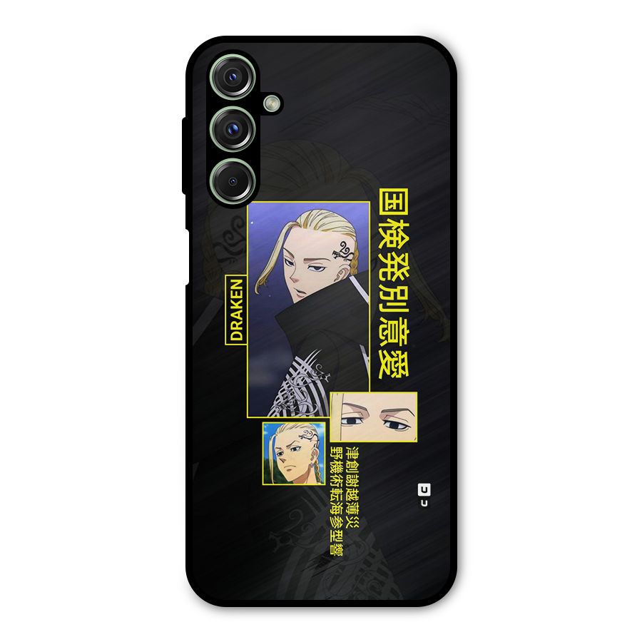 Draken Manji Gang Metal Back Case for Galaxy F34