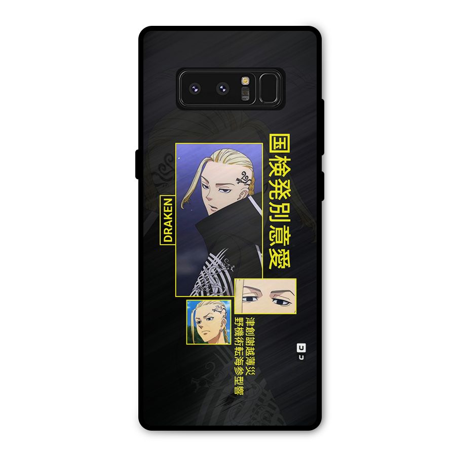 Draken Manji Gang Metal Back Case for Galaxy Note 8