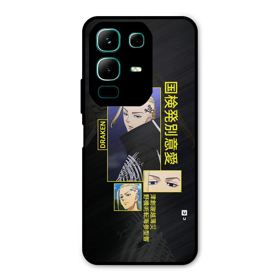 Draken Manji Gang Metal Back Case for Infinix Note 50x
