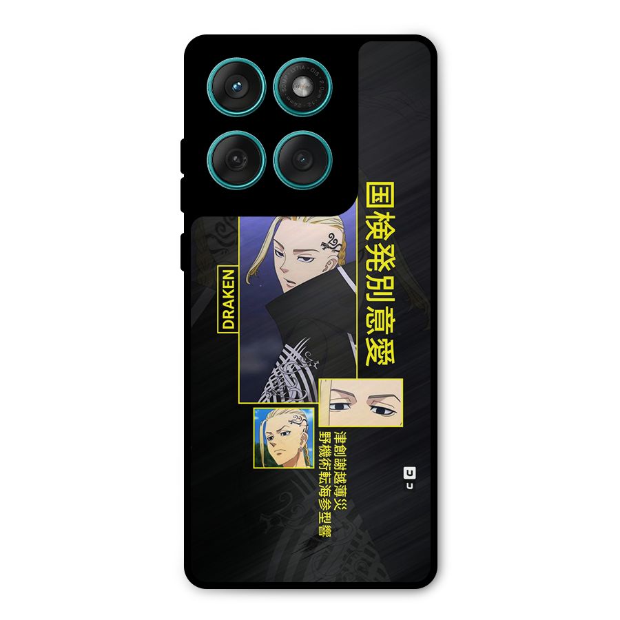 Draken Manji Gang Metal Back Case for Motorola Edge 60 Fusion