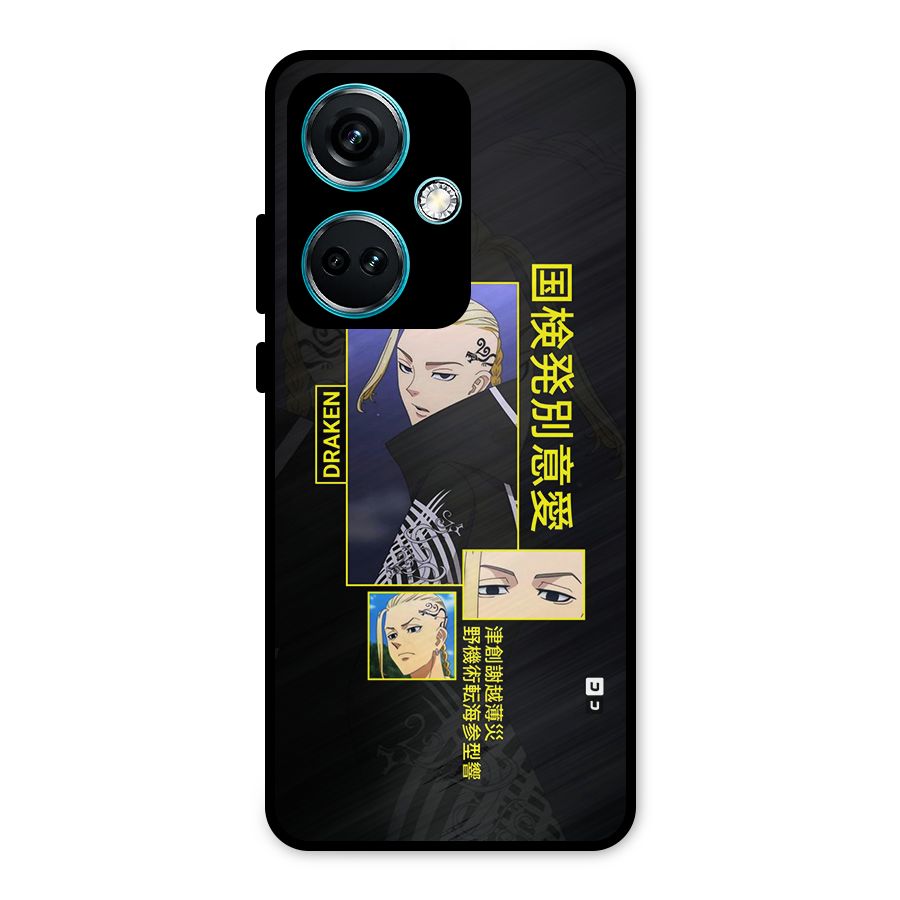 Draken Manji Gang Metal Back Case for OnePlus Nord CE 3 5G