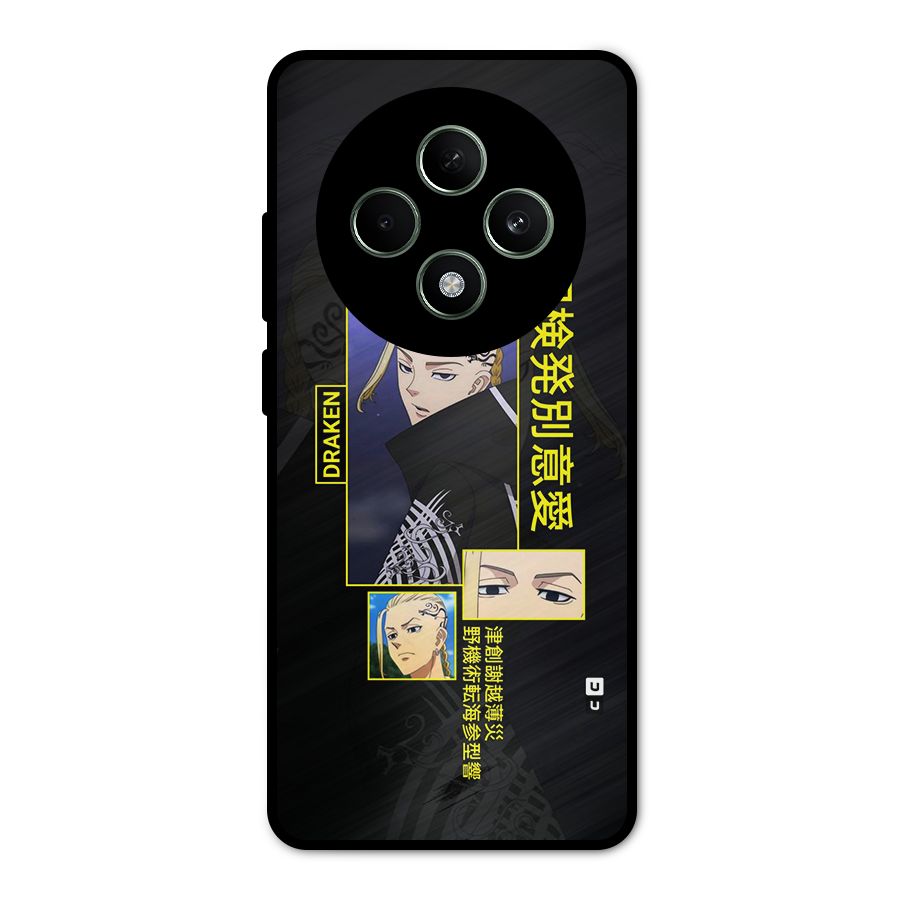 Draken Manji Gang Metal Back Case for Oppo F27