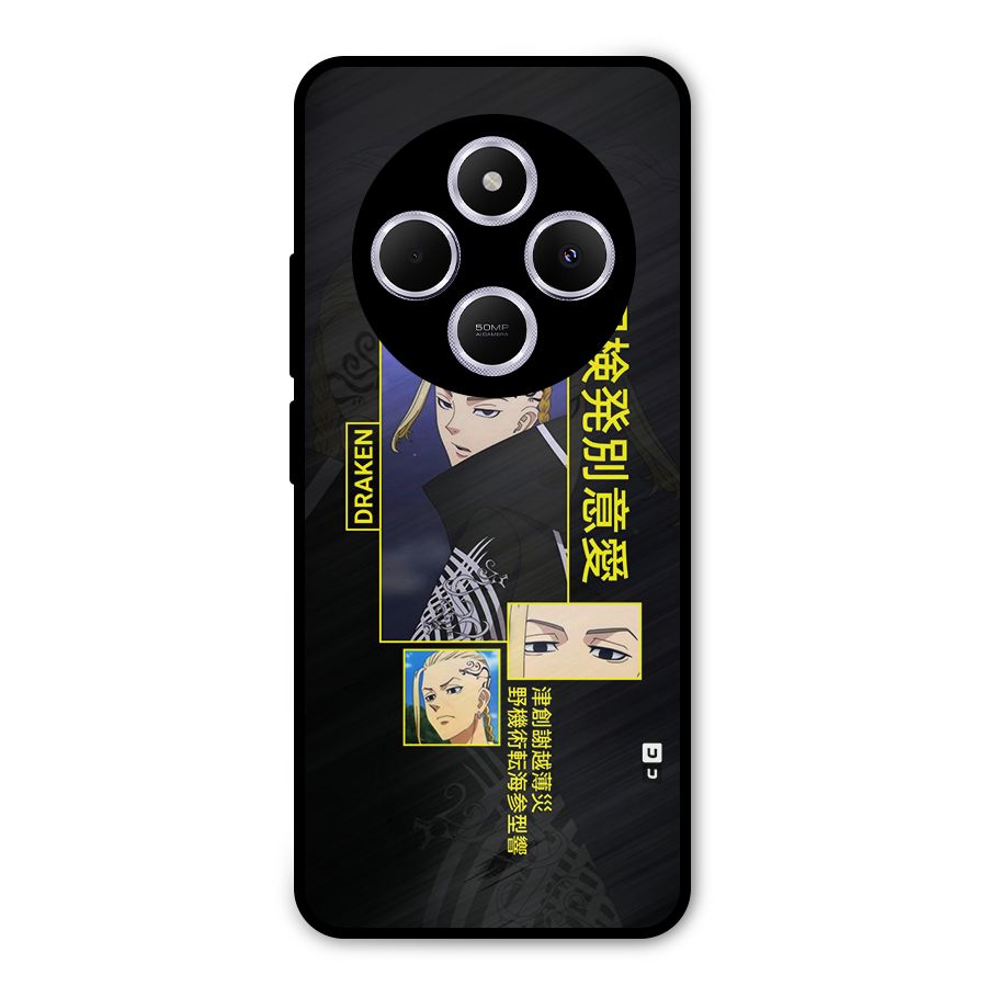 Draken Manji Gang Metal Back Case for Poco C75 5G