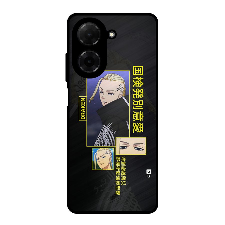 Draken Manji Gang Metal Back Case for Redmi A5 4G