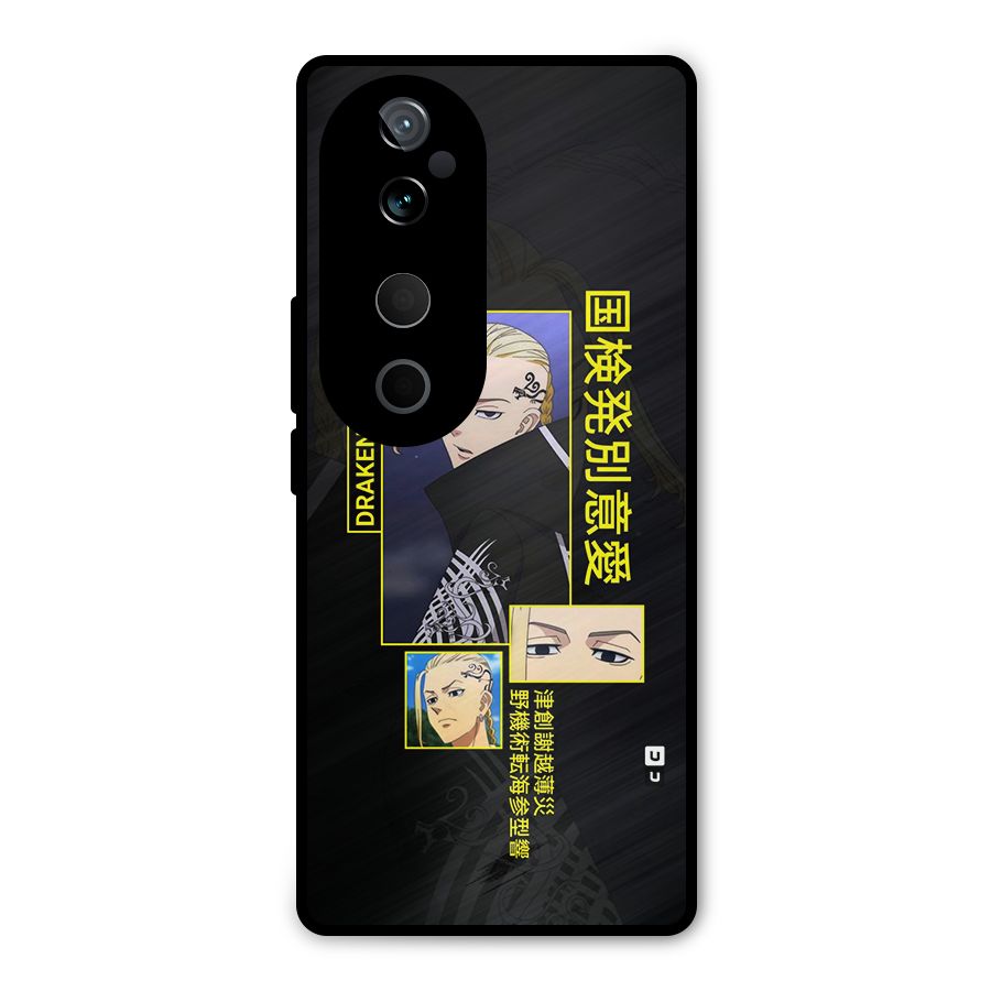 Draken Manji Gang Metal Back Case for Vivo T3 Ultra