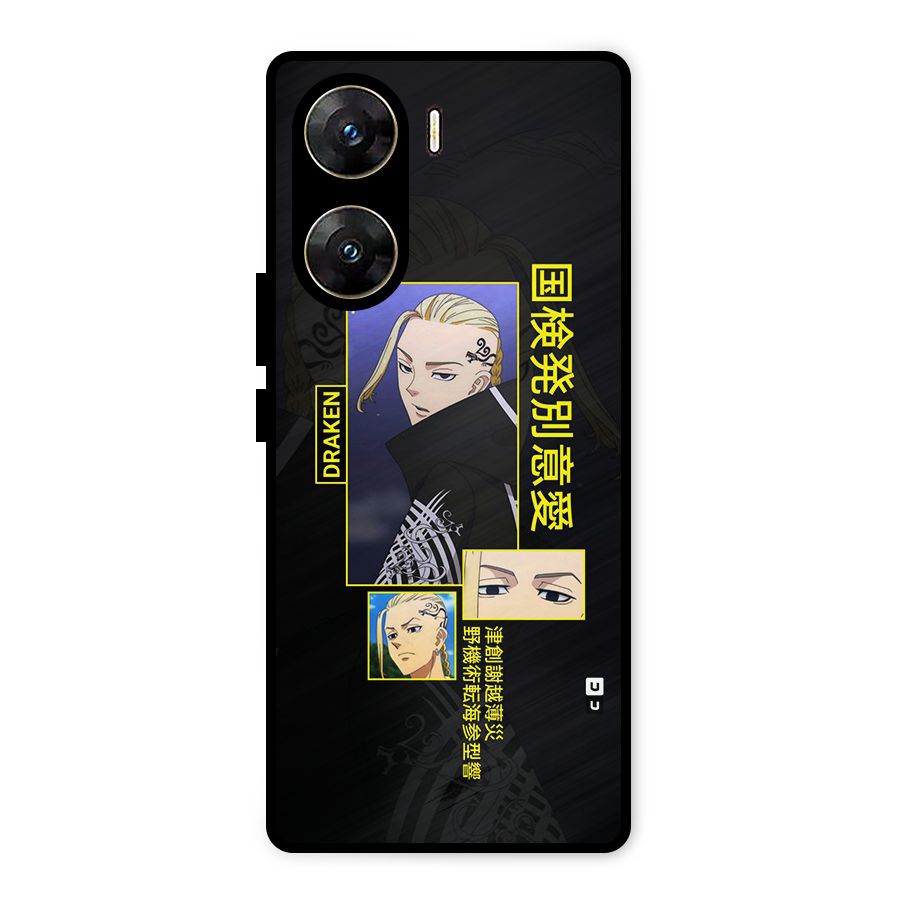 Draken Manji Gang Metal Back Case for Vivo V29e