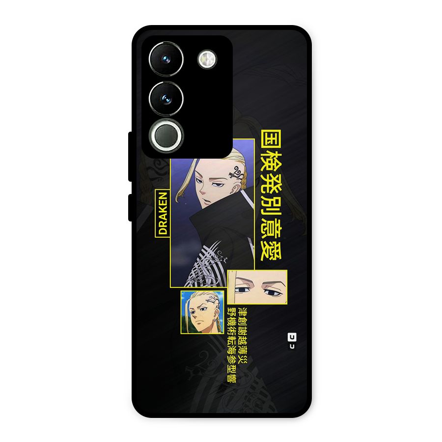 Draken Manji Gang Metal Back Case for Vivo Y200
