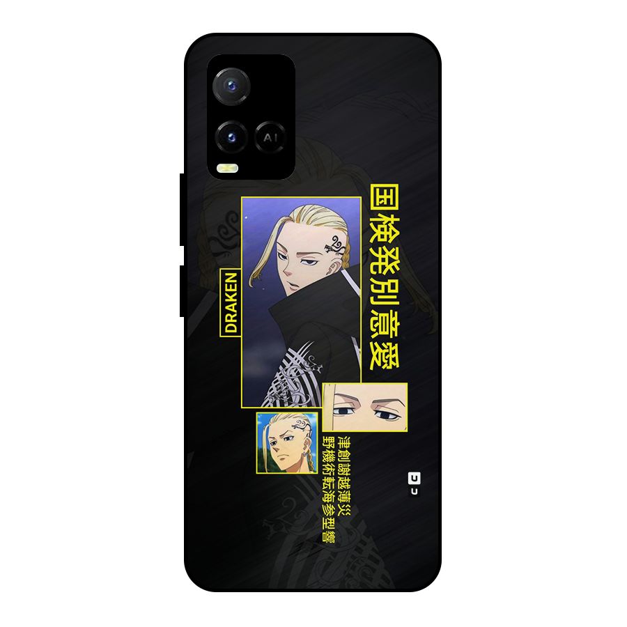 Draken Manji Gang Metal Back Case for Vivo Y21T