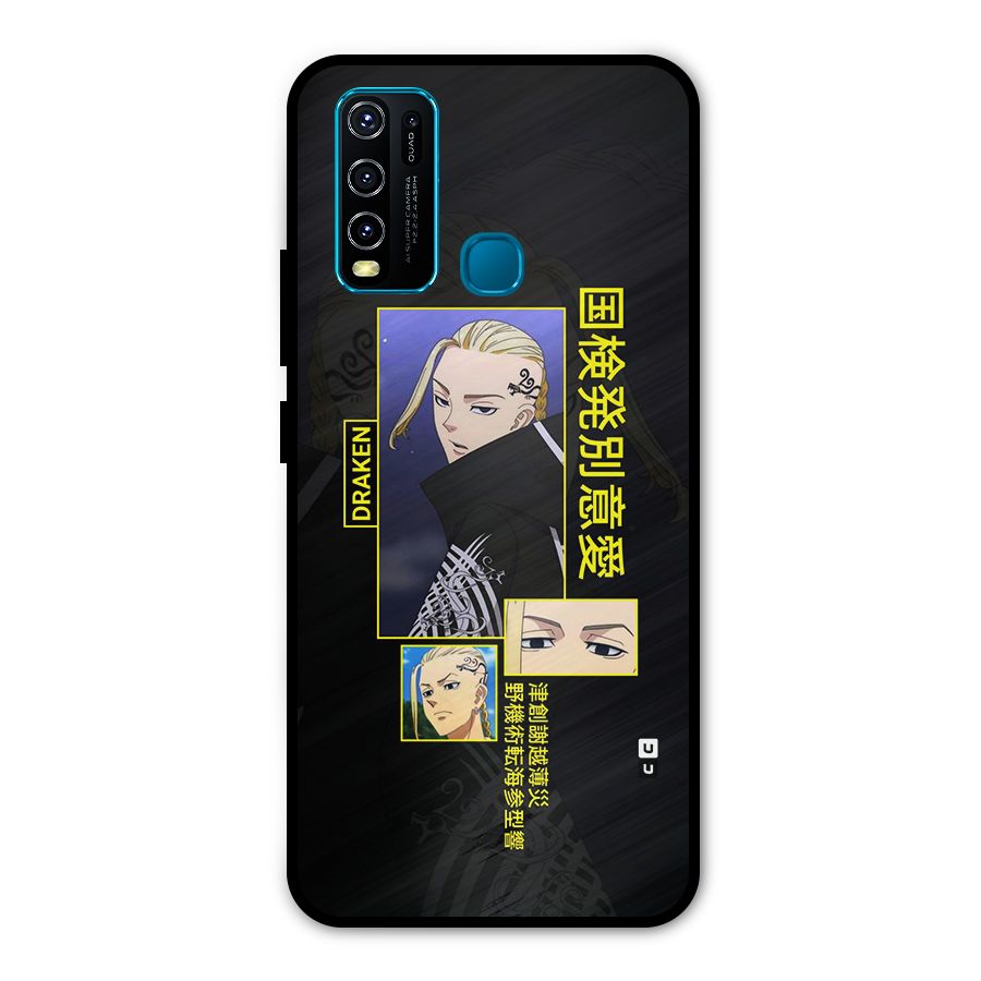 Draken Manji Gang Metal Back Case for Vivo Y50