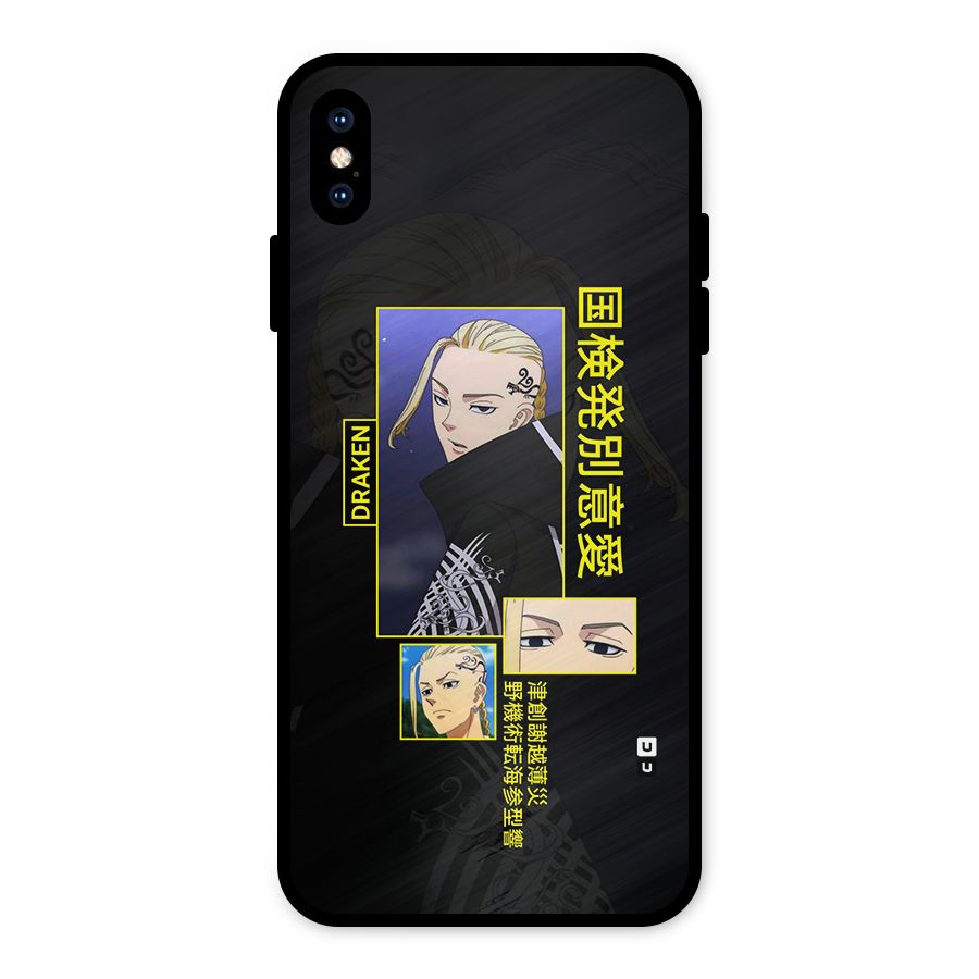 Draken Manji Gang Metal Back Case for iPhone XS Max