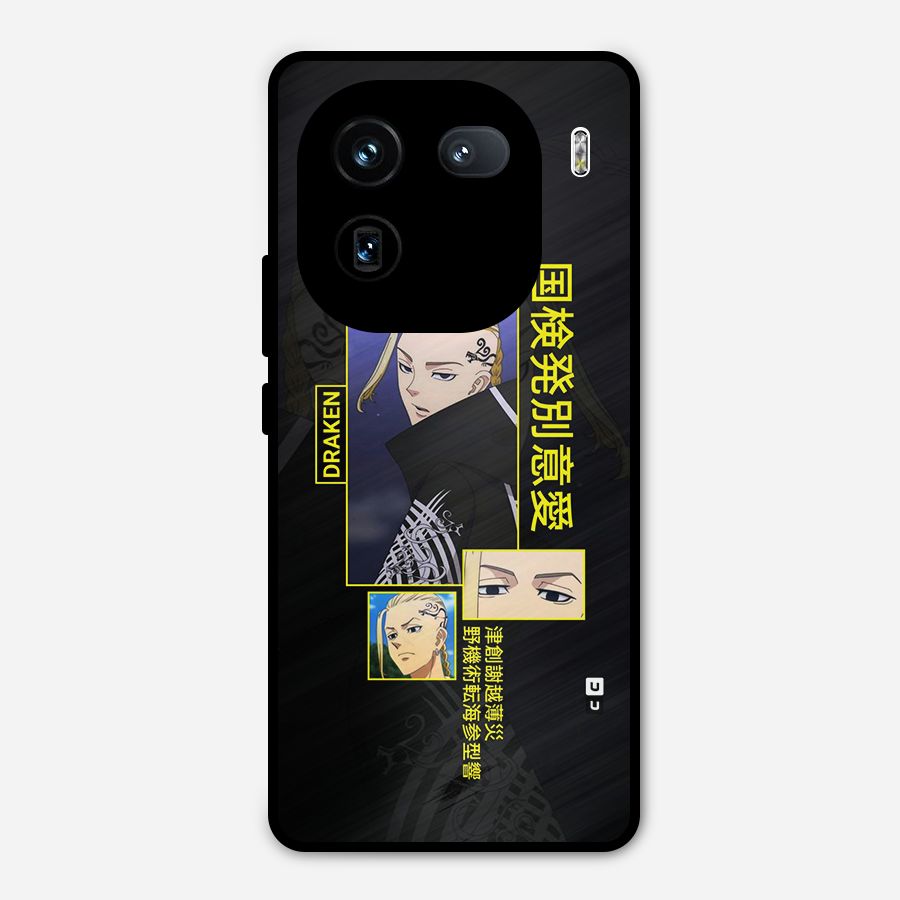Draken Manji Gang Metal Back Case for iQOO 12