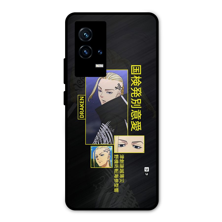 Draken Manji Gang Metal Back Case for iQOO 9 5G