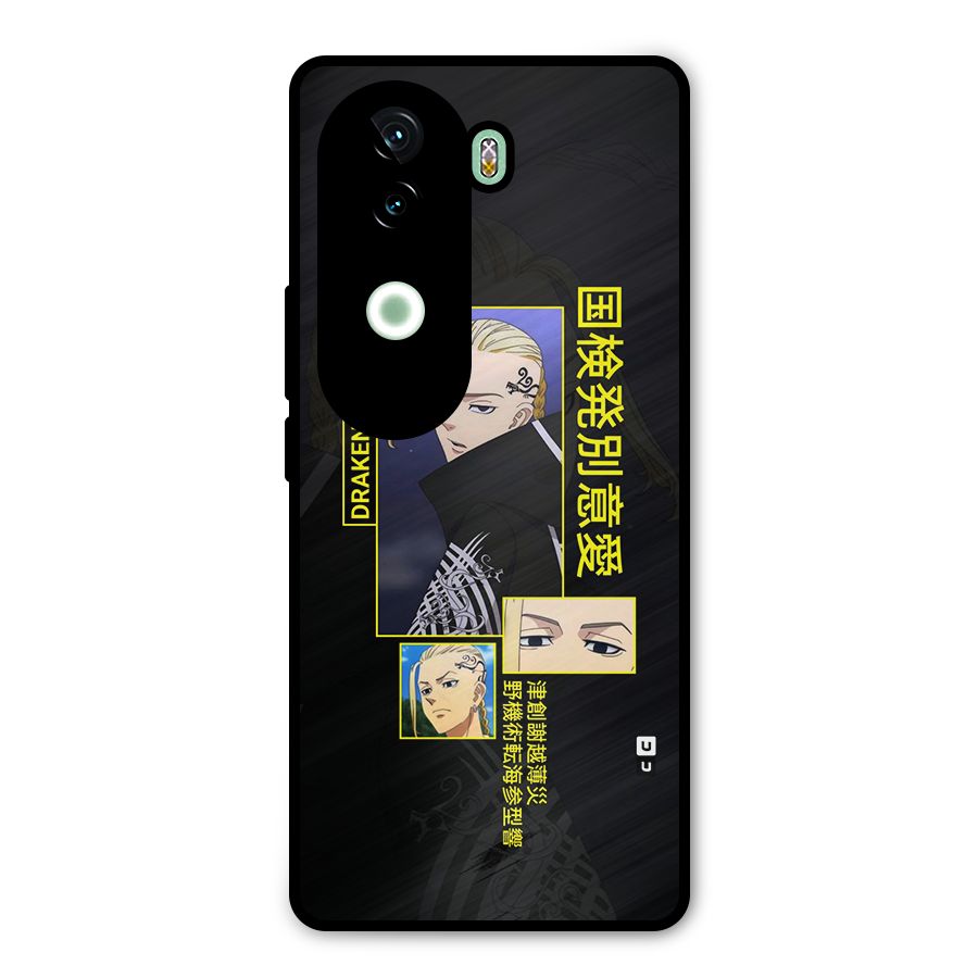 Draken Manji Gang Metal Back Case for iQOO Z9s