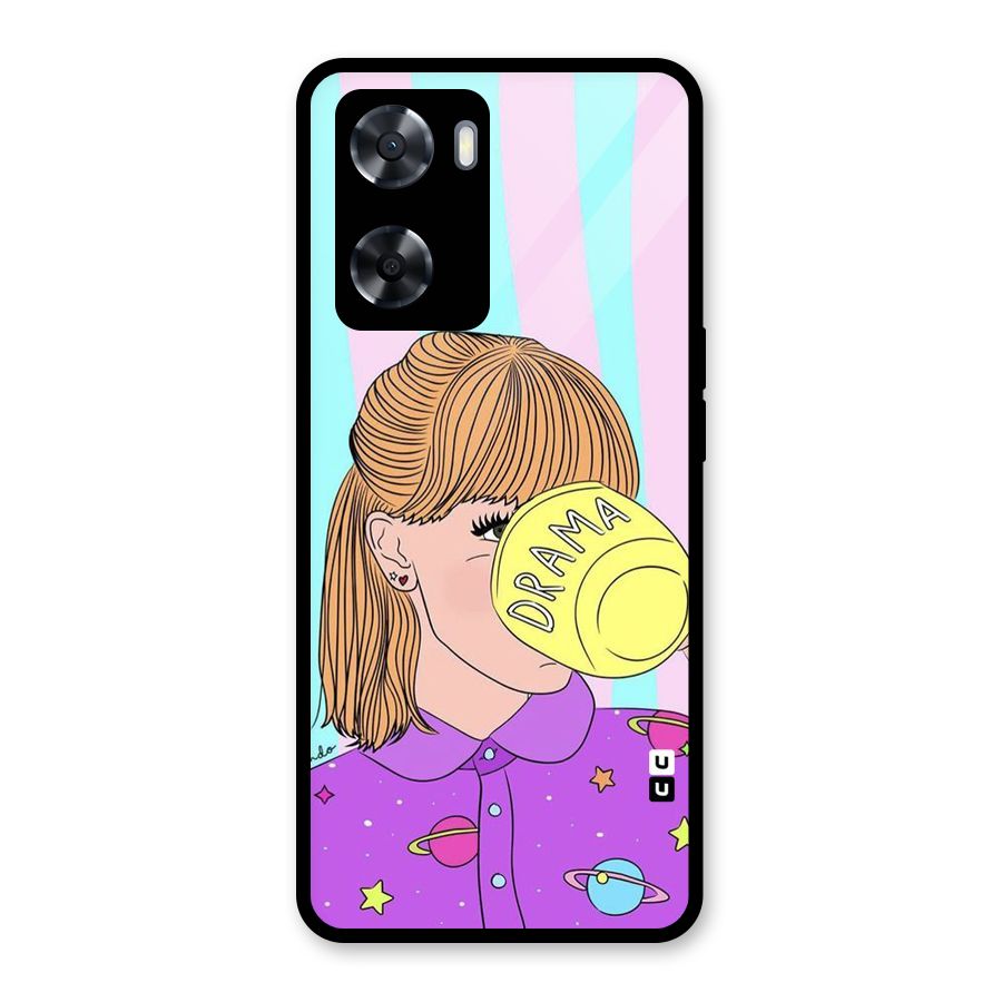 Drama Cup Glass Back Case for OnePlus Nord N20 SE