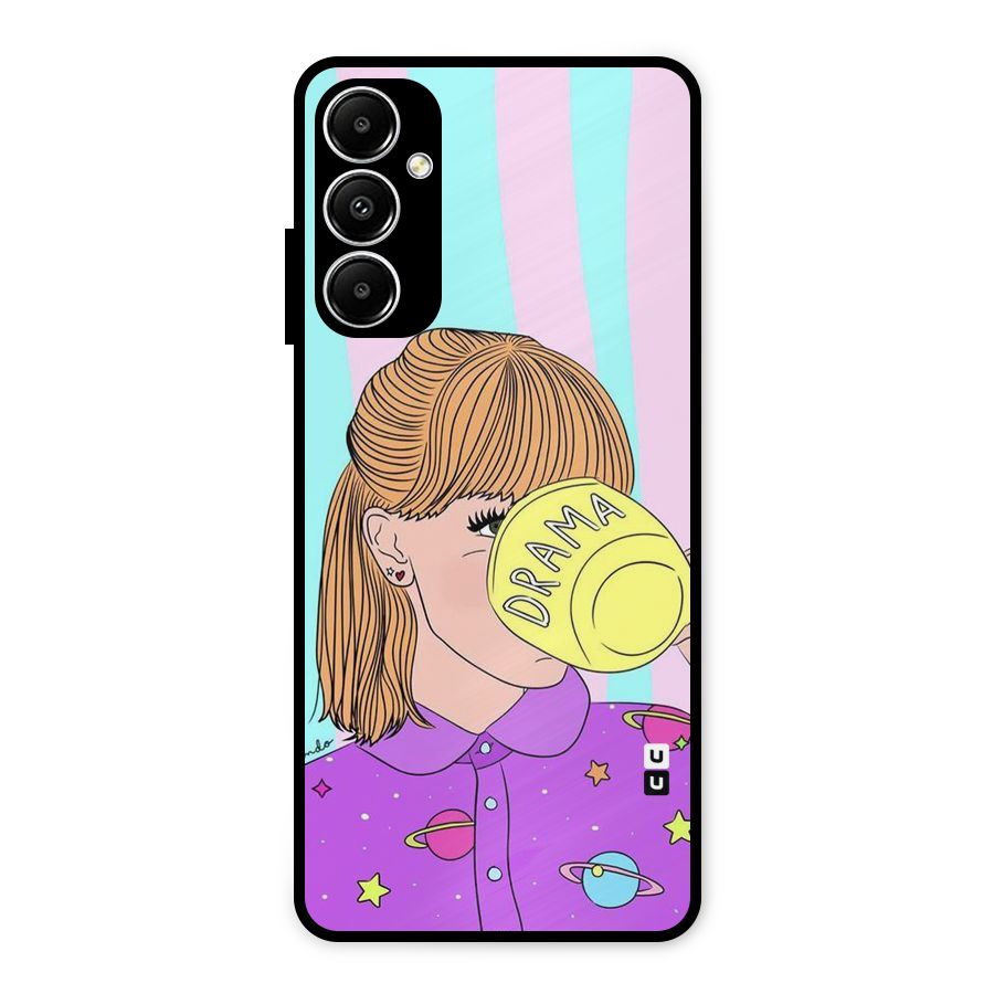 Drama Cup Metal Back Case for Galaxy A05s