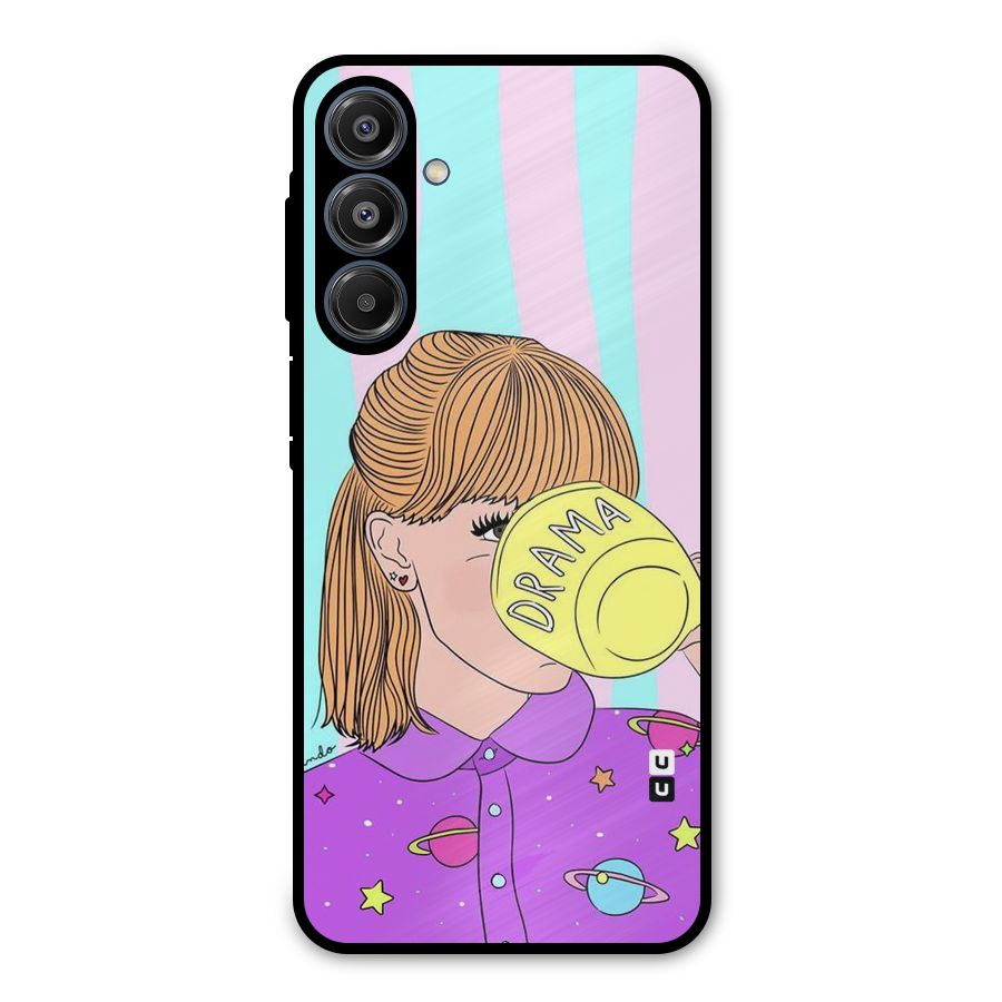 Drama Cup Metal Back Case for Galaxy A16 5G