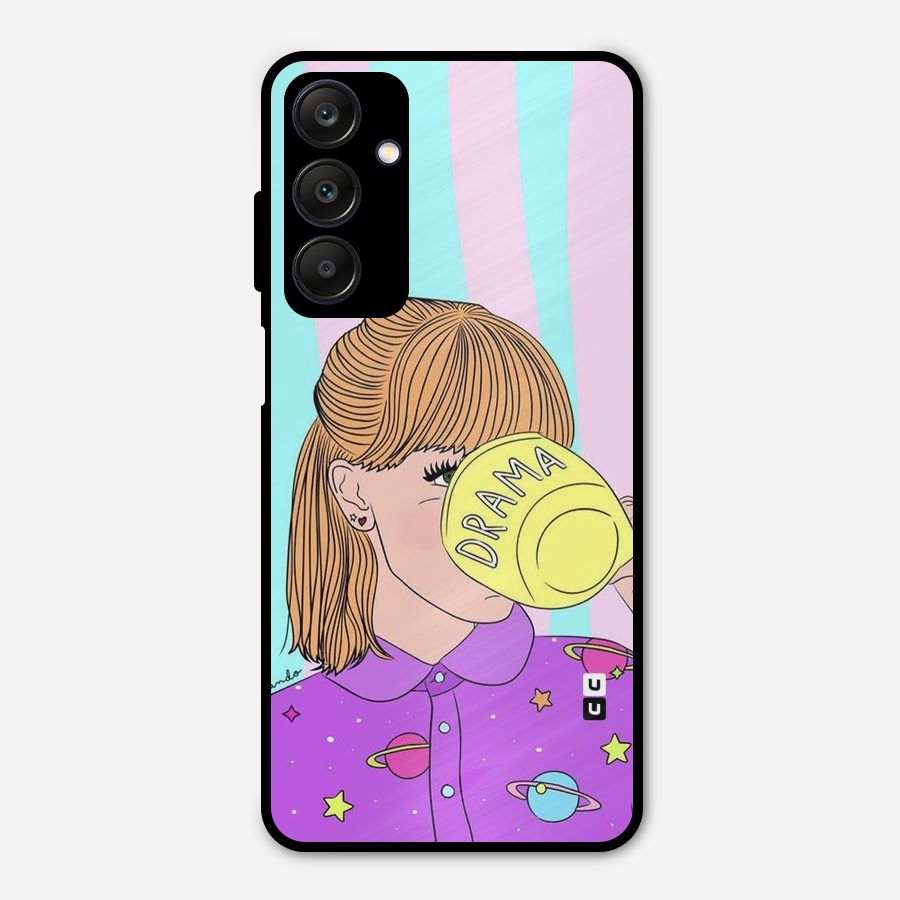 Drama Cup Metal Back Case for Galaxy A25 5G
