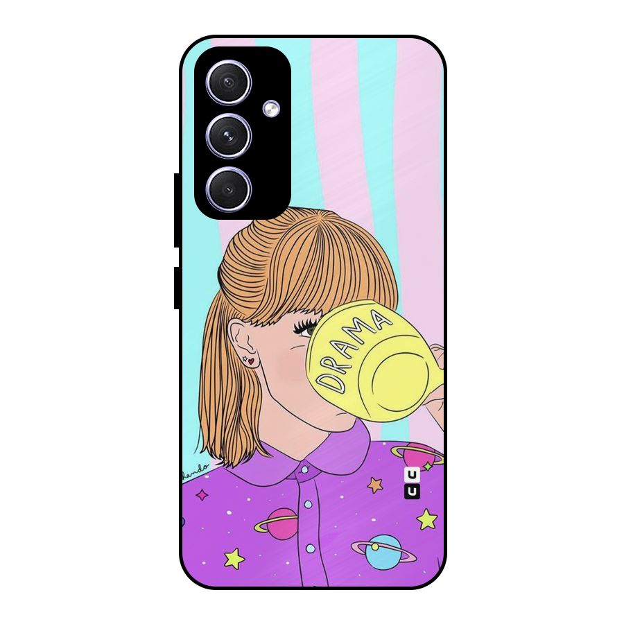 Drama Cup Metal Back Case for Galaxy A54
