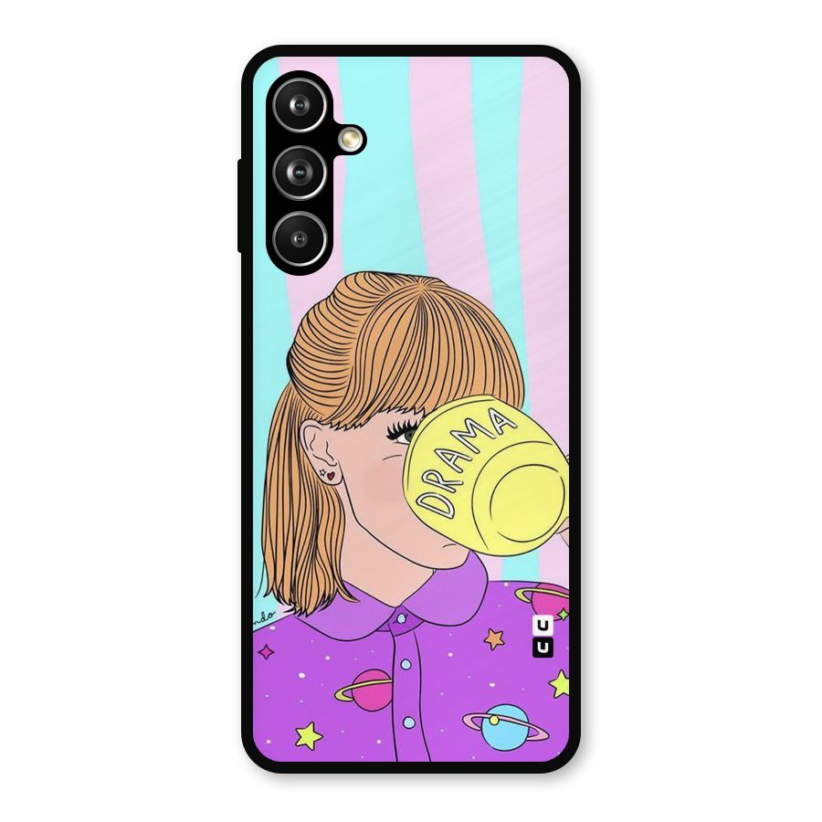 Drama Cup Metal Back Case for Galaxy F54