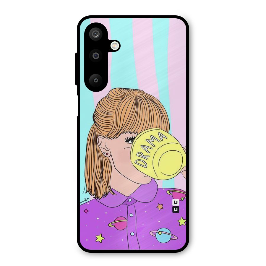 Drama Cup Metal Back Case for Galaxy M16