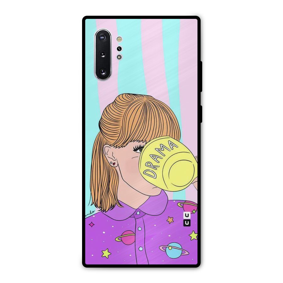 Drama Cup Metal Back Case for Galaxy Note 10 Plus