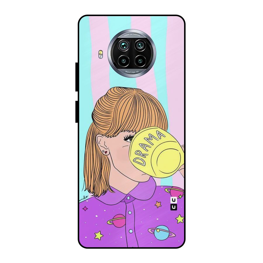 Drama Cup Metal Back Case for Mi 10i