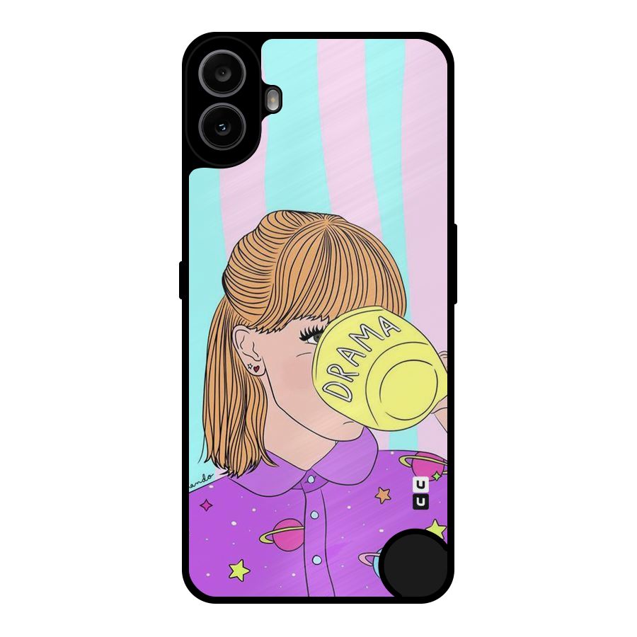 Drama Cup Metal Back Case for Nothing CMF Phone 1