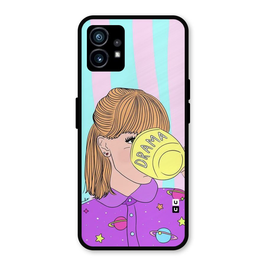 Drama Cup Metal Back Case for Nothing Phone 1